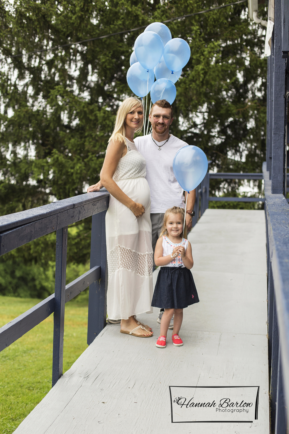  Wellsburg, WV Maternity Gender Reveal Photo 