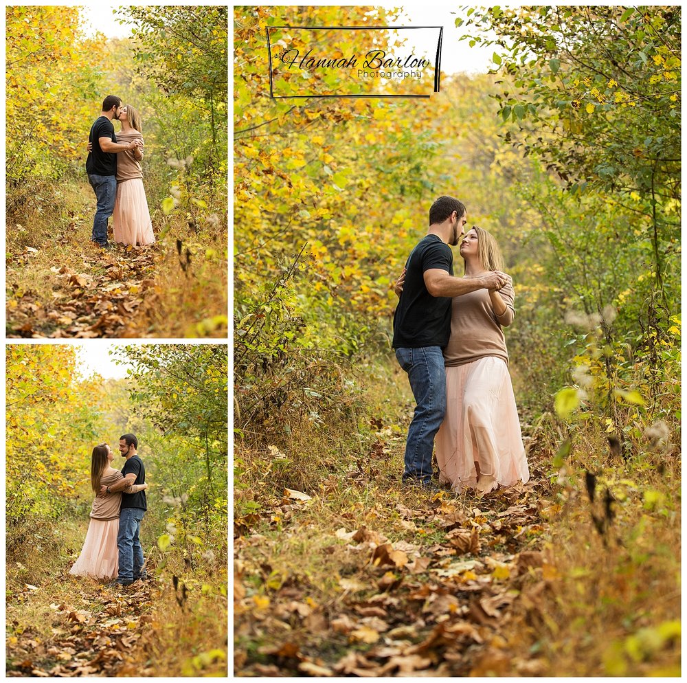  Fall Engagement Pictures in Barton, OH 