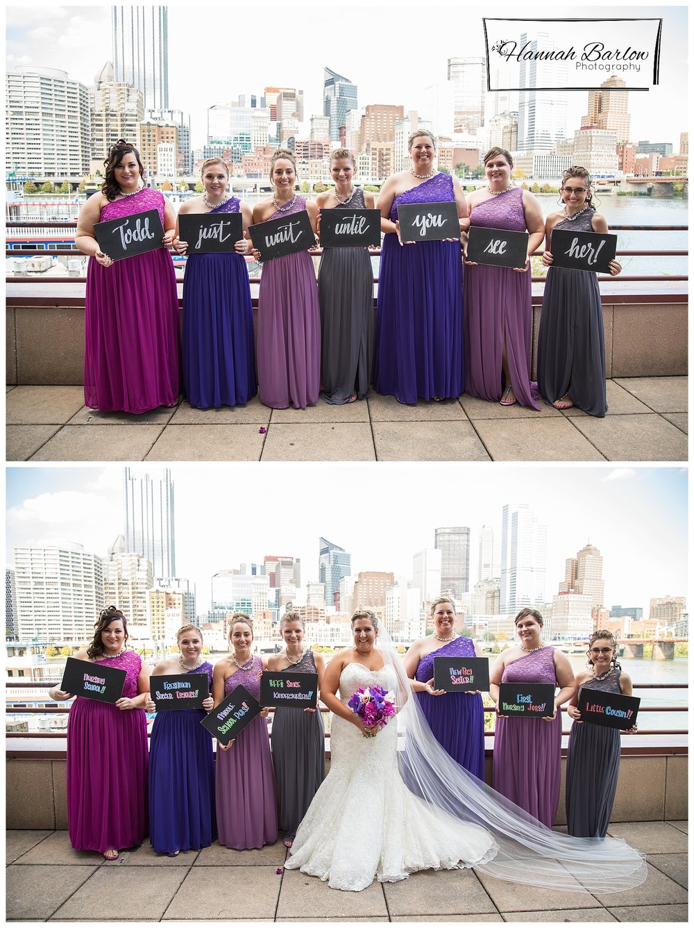  Pittsburgh, PA Wedding Photography - Purple Wedding 