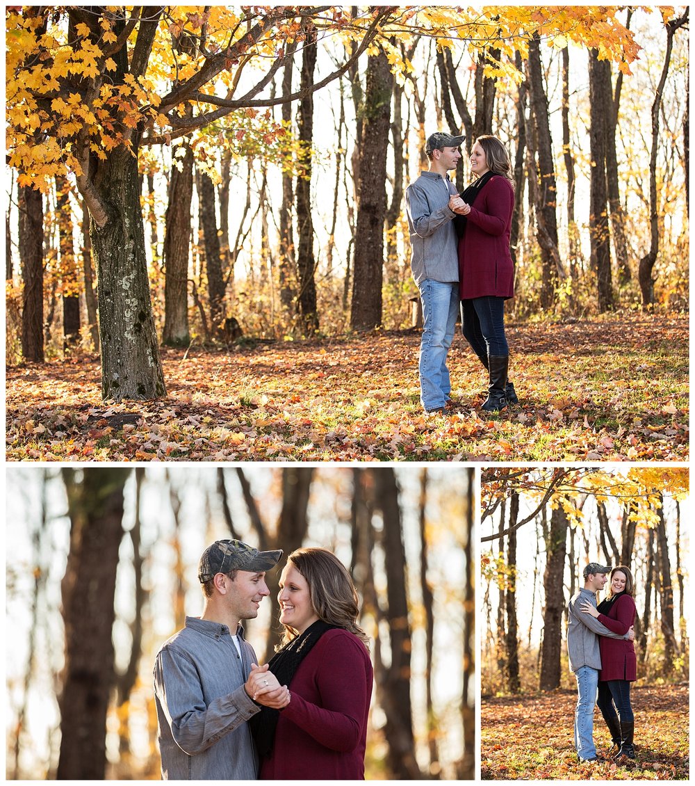  St. Clairsville, OH Fall Engagement and Wedding Photography 