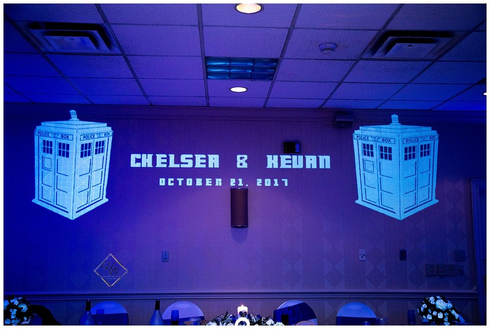  Doctor Who Themed Projection Mapped Backdrop by Jonathan Mihellis of FinestEvents.com 