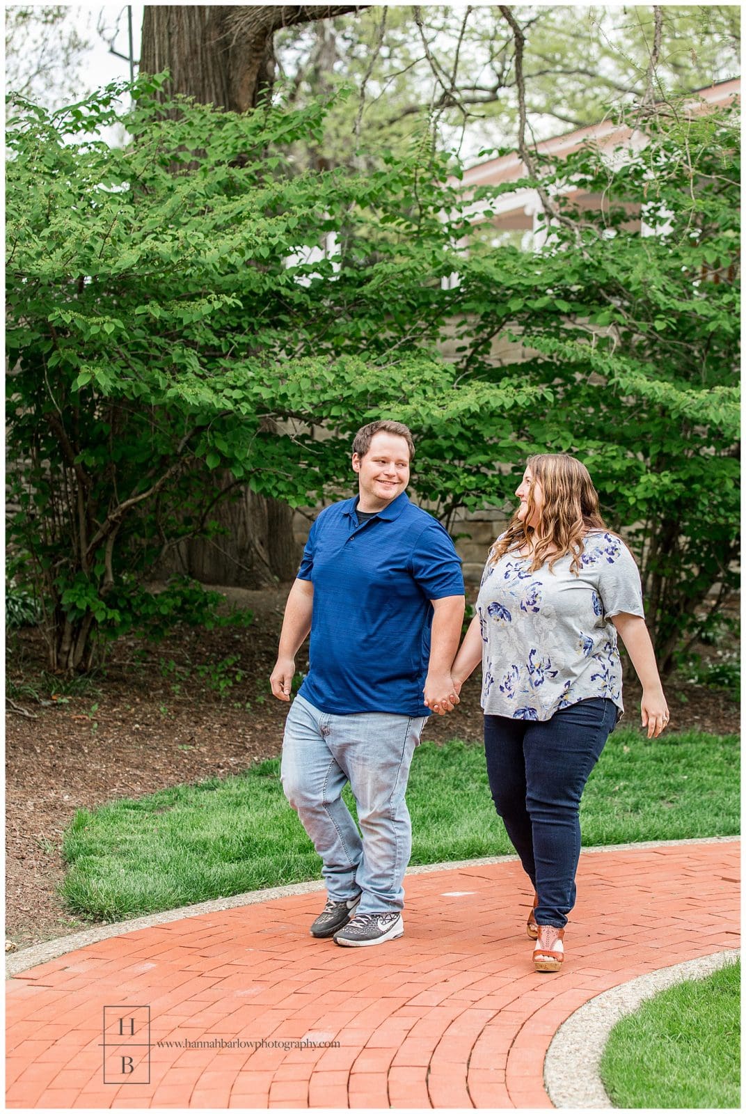 Oglebay Spring Engagement Photos - Hannah Barlow Photography