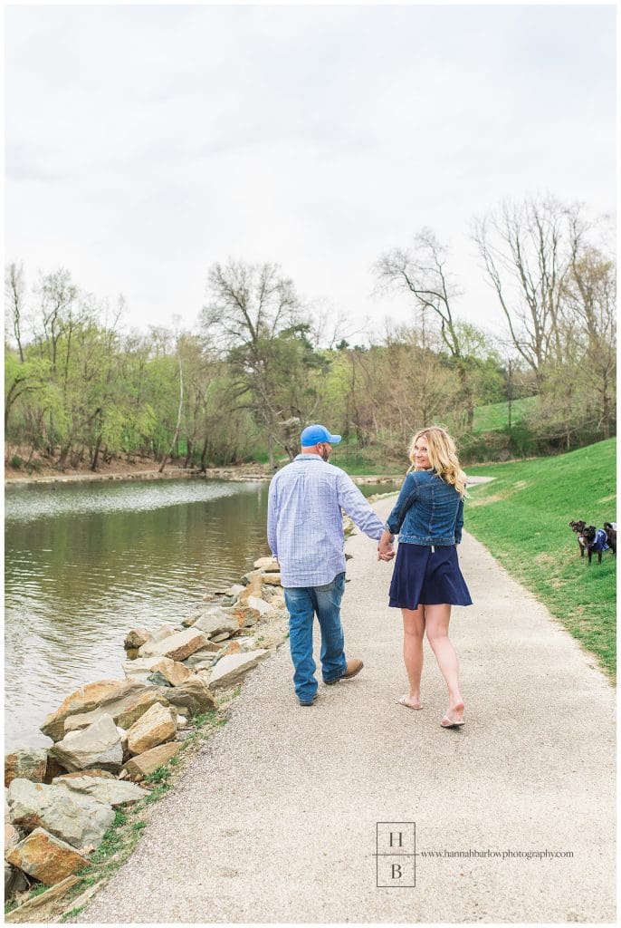 Wheeling Engagement Session - Oglebay - Hannah Barlow Photography