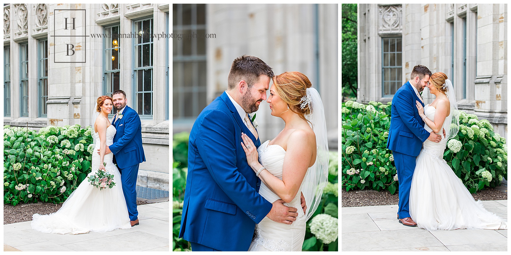 Cathedral of Learning Bride and Groom Formal Photos