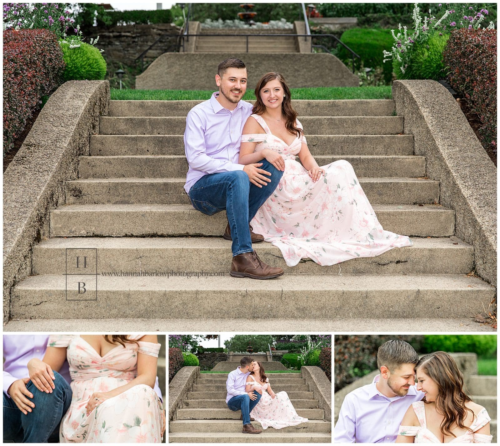 Elegant Oglebay Engagement Photos - Hannah Barlow Photography
