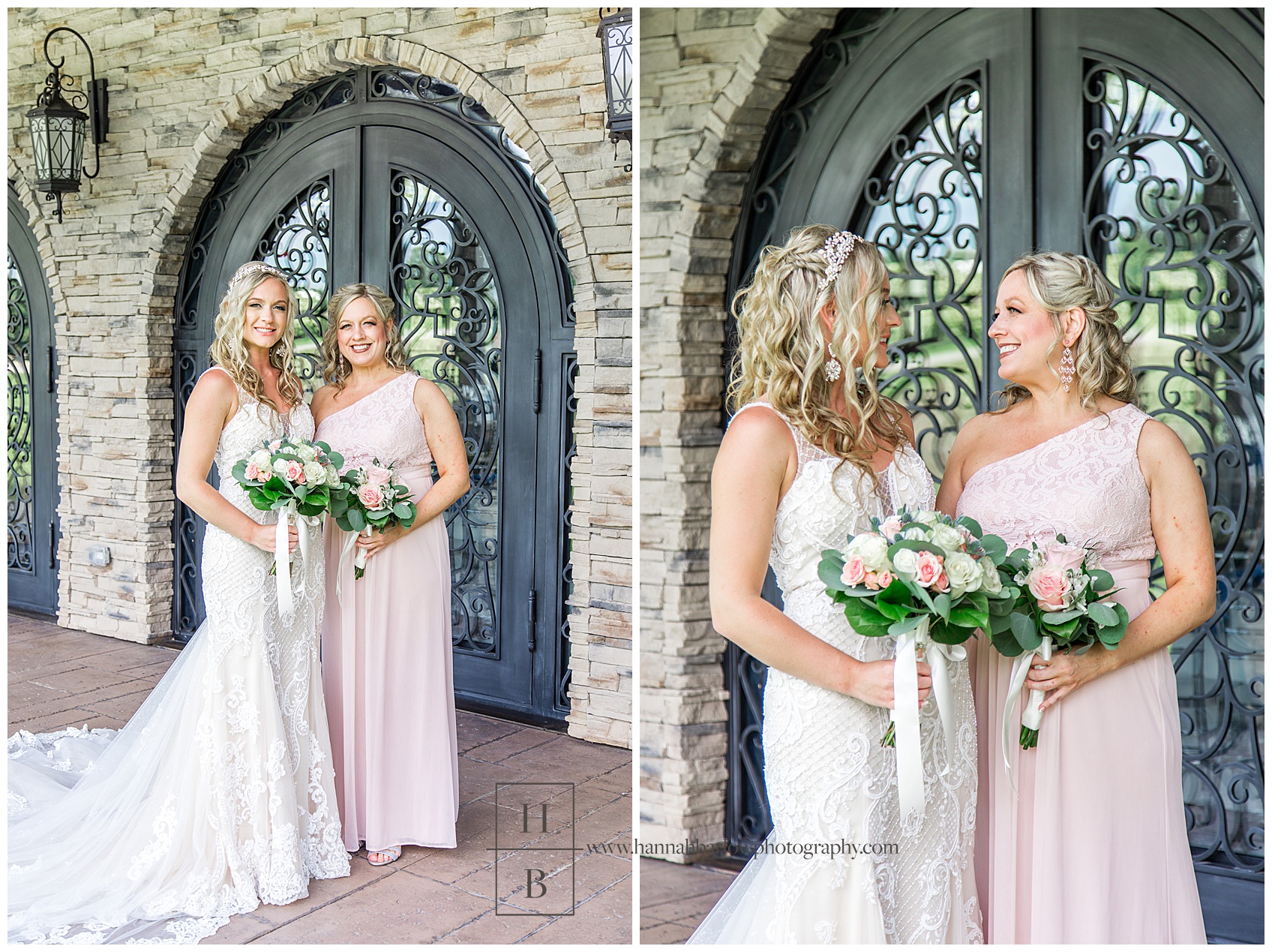 Bride and Mother of the Bride at Bella Amore in Dennison Ohio