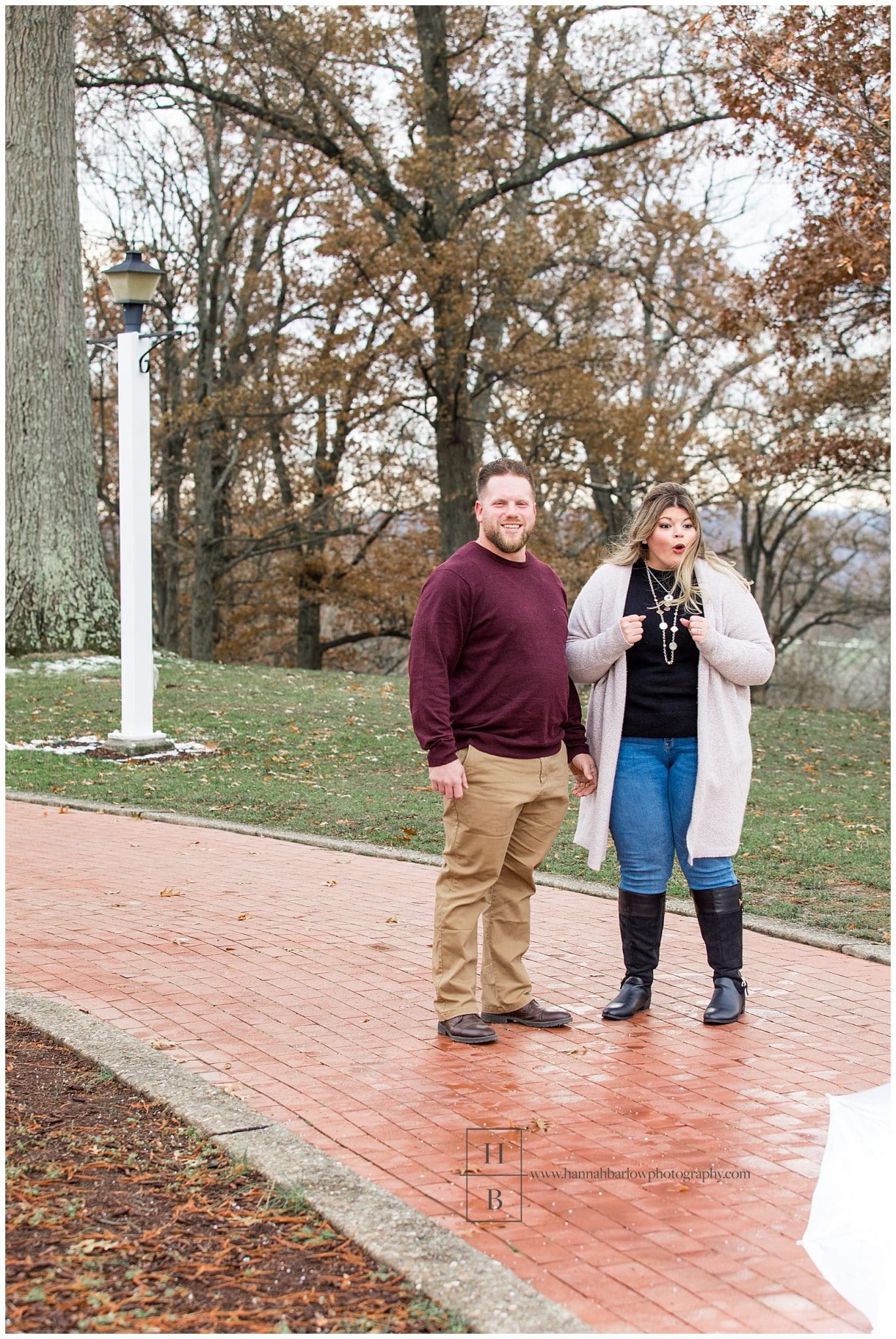 December Engagement Session - Hannah Barlow Photography