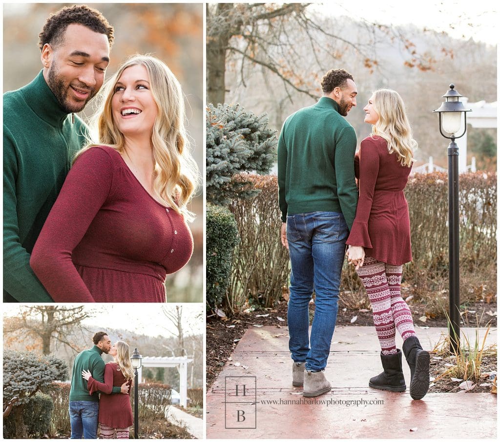 December Wheeling Engagement Session - Hannah Barlow Photography
