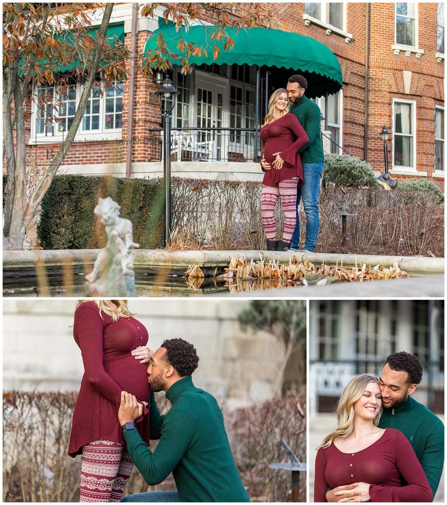 December Wheeling Engagement Session - Hannah Barlow Photography