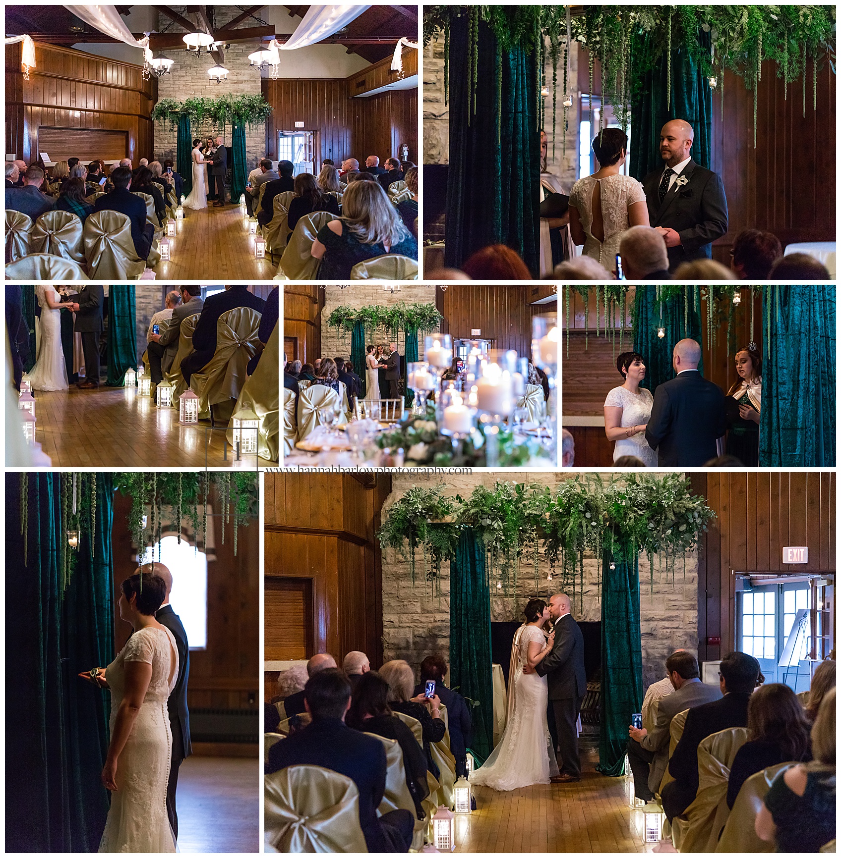 Pine Room Wedding Ceremony