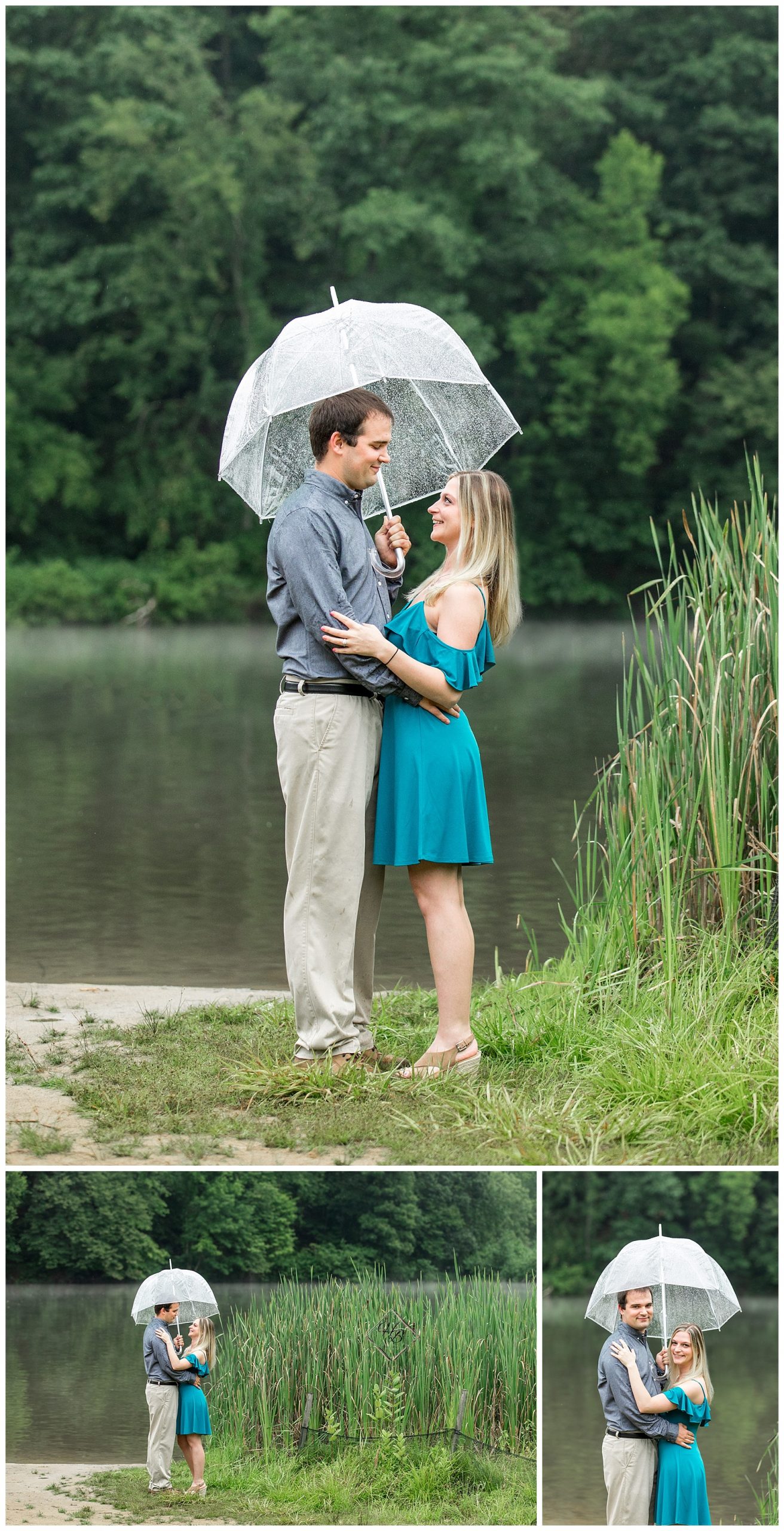Engagement Photos in the Rain