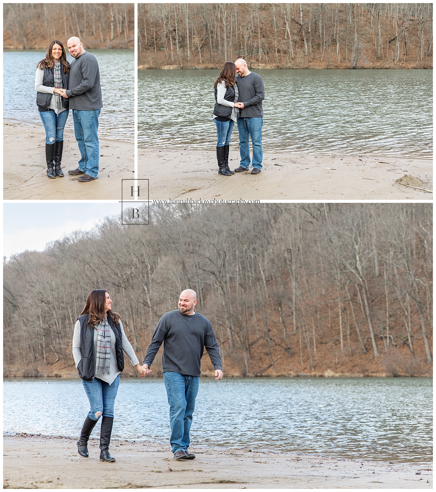 Engagement Session by Lake