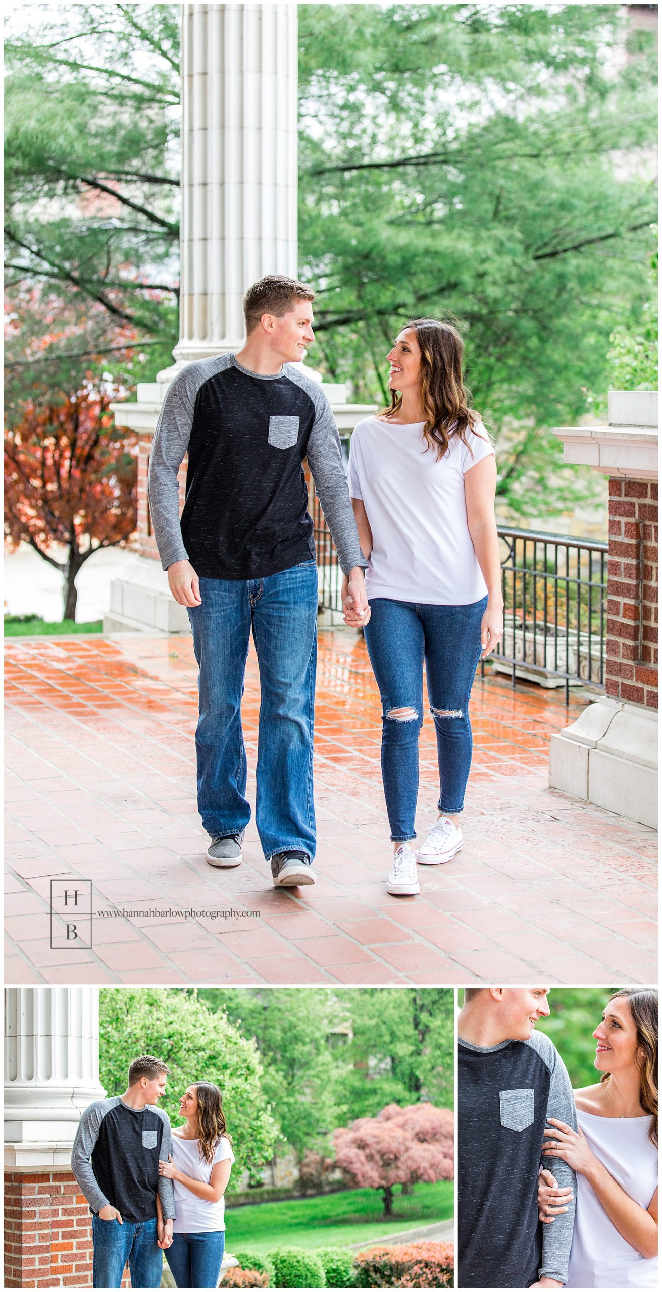 Engagement Photos at the Stifel Center in Wheeling WV