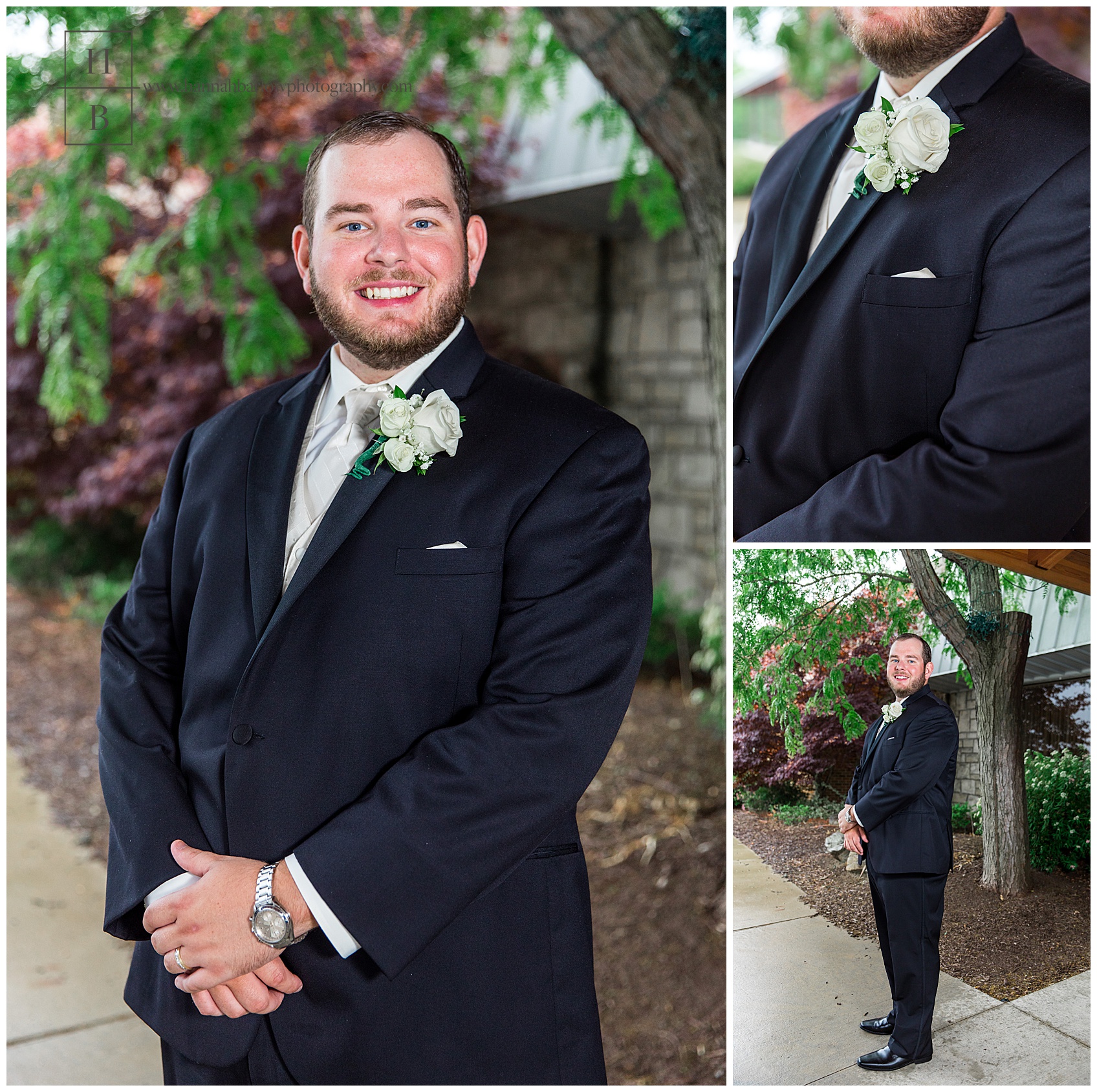 Groom Photos at the Doubletree in Greentree PA