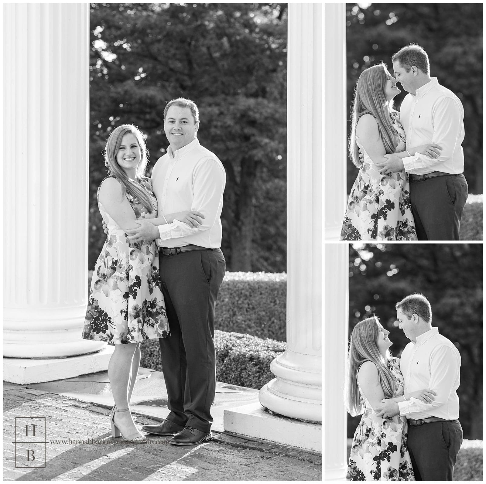 Summer Engagement Session with Oglebay Flowers - Hannah Barlow Photography