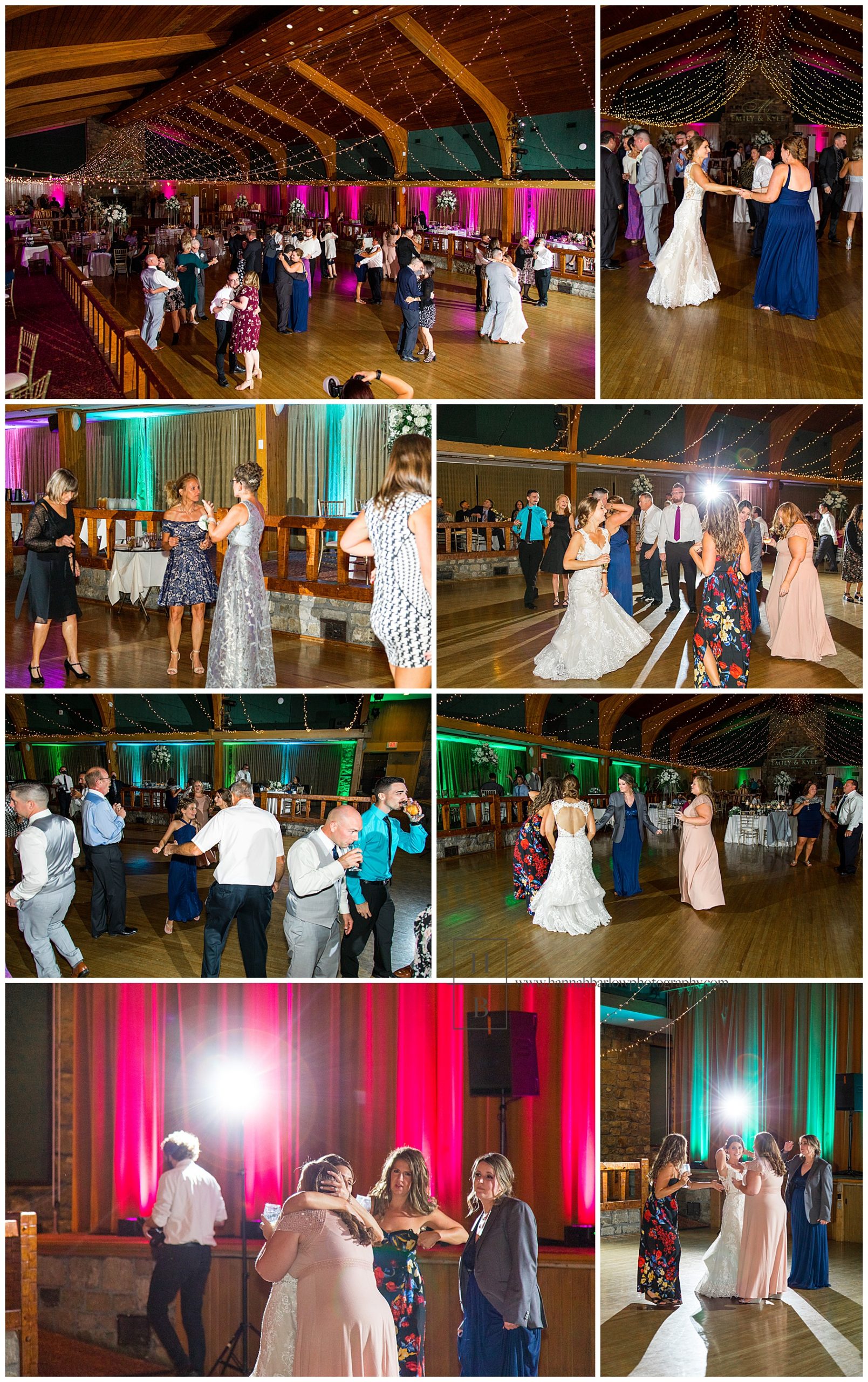 Glessner Auditorium Wedding Reception Photos
