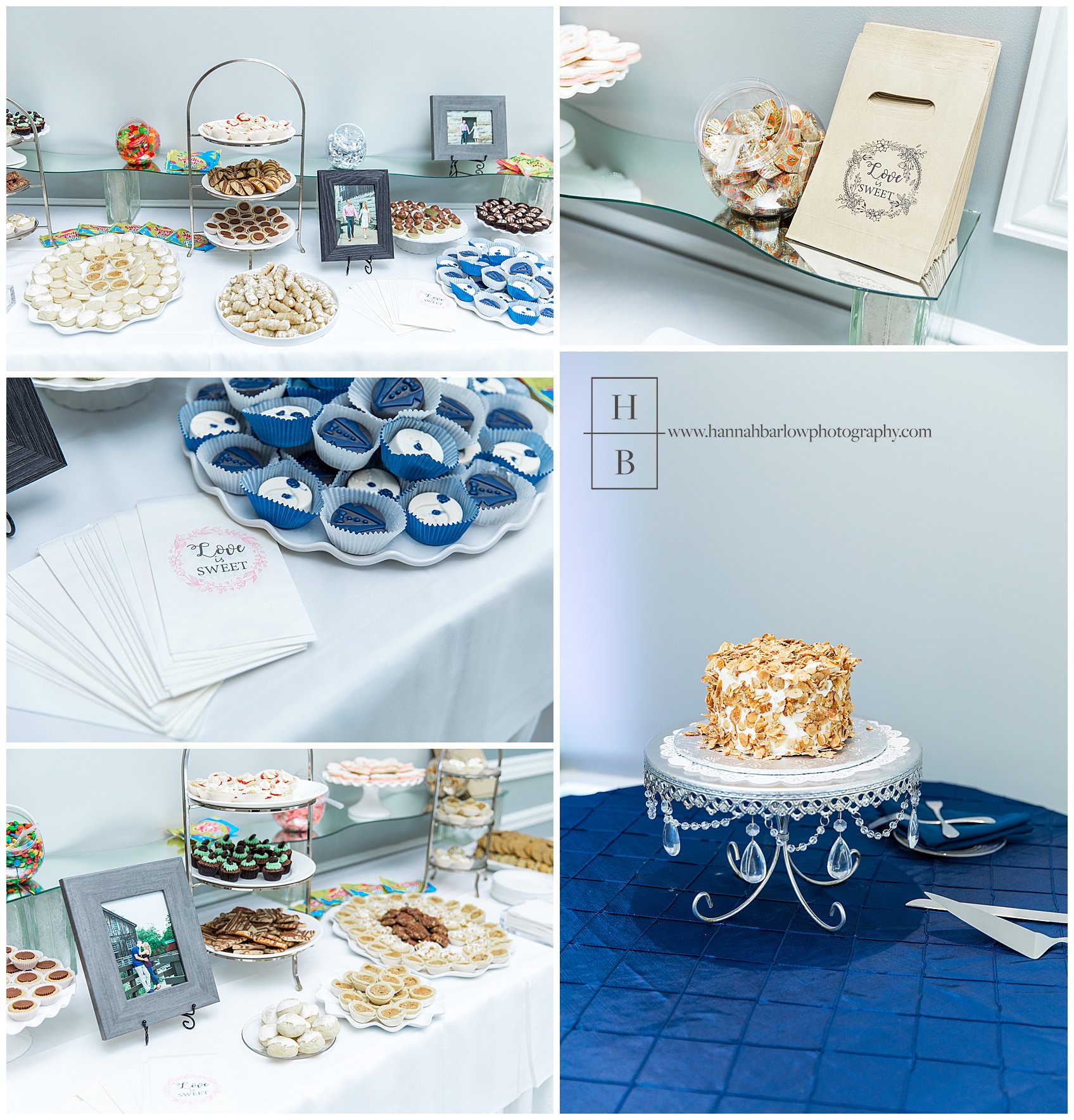 The Atrium Cake and Cookie Table Photos