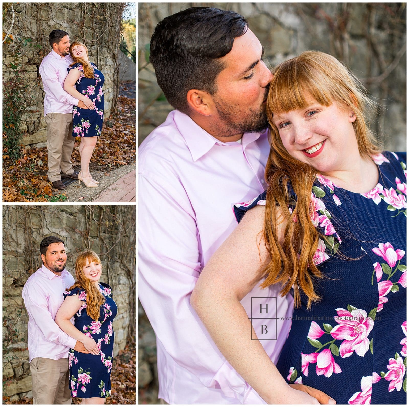 Fall Foliage Wheeling WV Engagement Photos - Hannah Barlow Photography