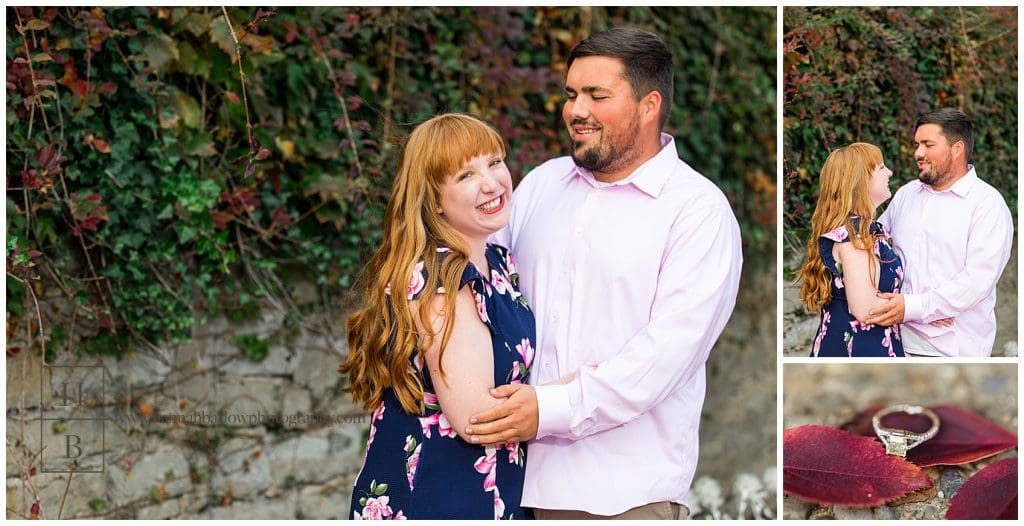 Fall Foliage Wheeling WV Engagement Photos - Hannah Barlow Photography