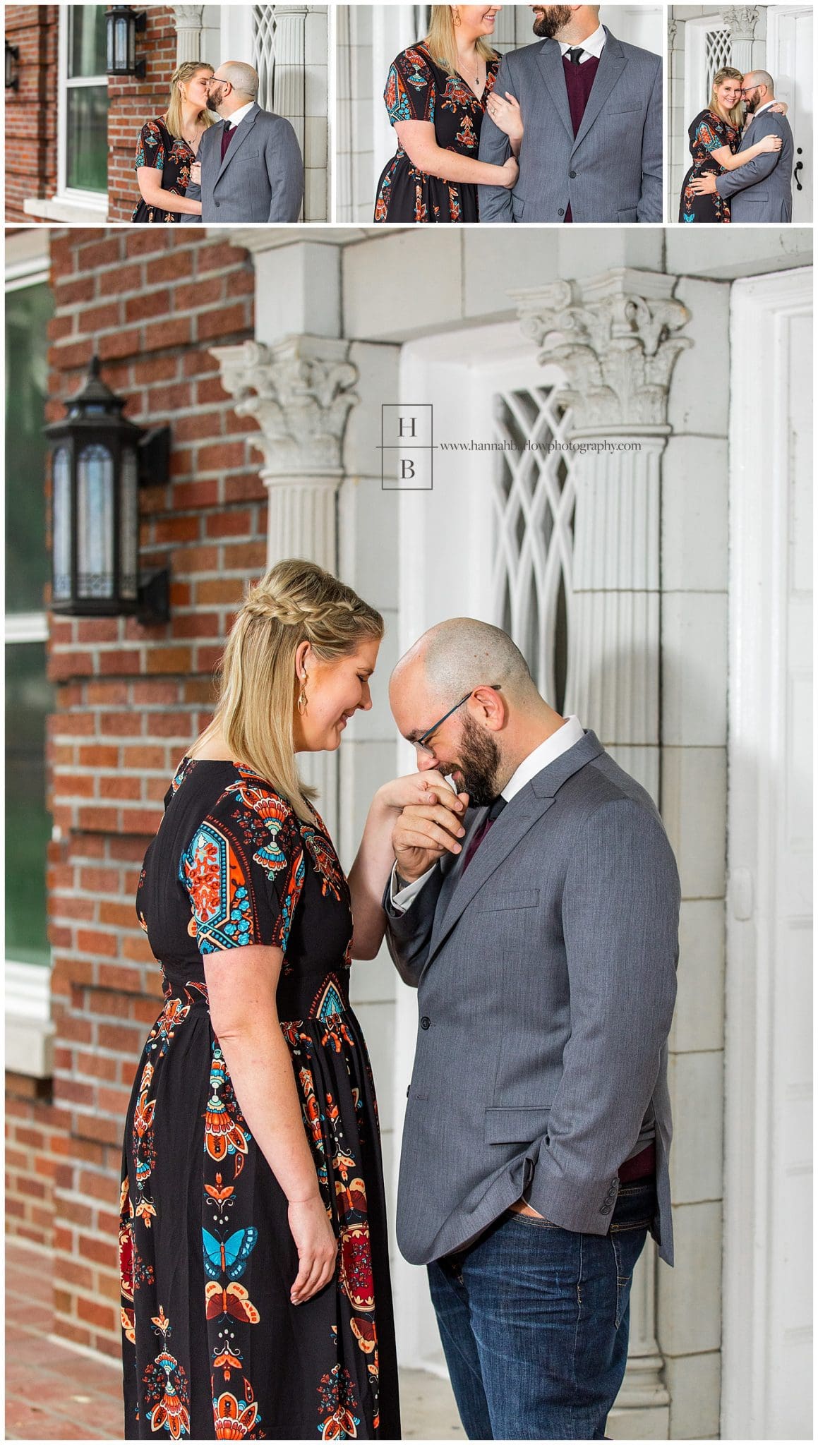 A Rainy, Fall, Wheeling Engagement Session - Hannah Barlow Photography
