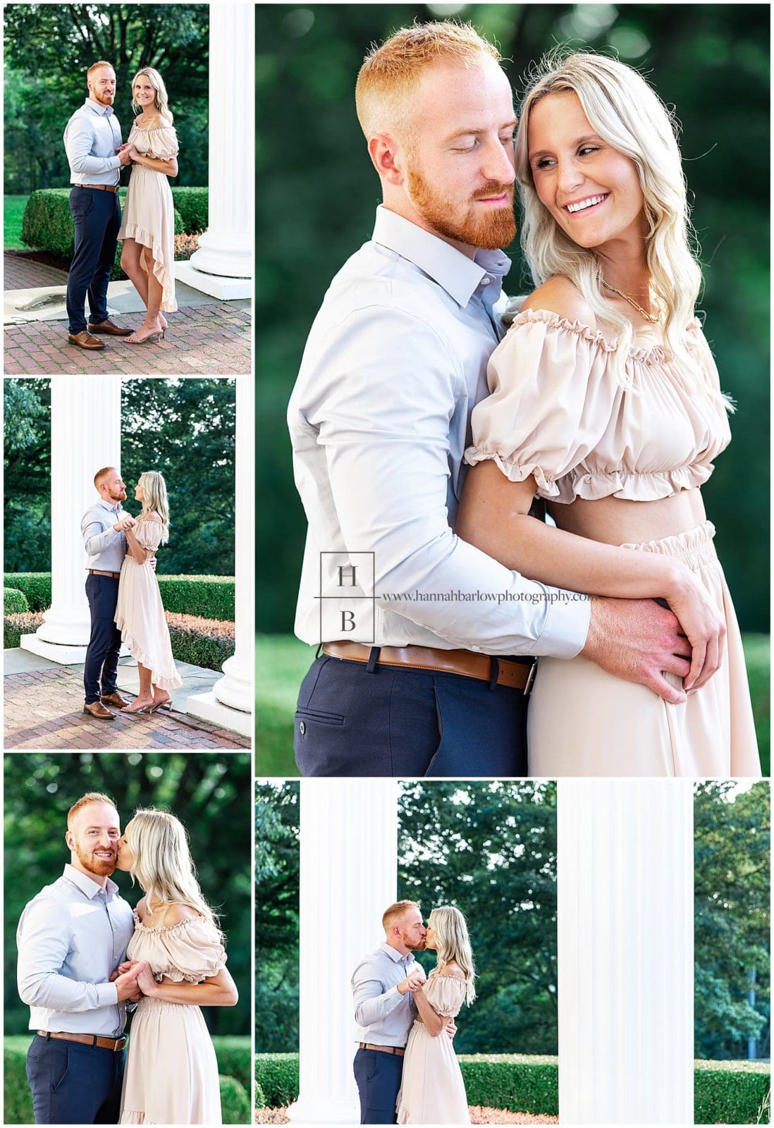 Oglebay August Flower Engagement Photos - Hannah Barlow Photography