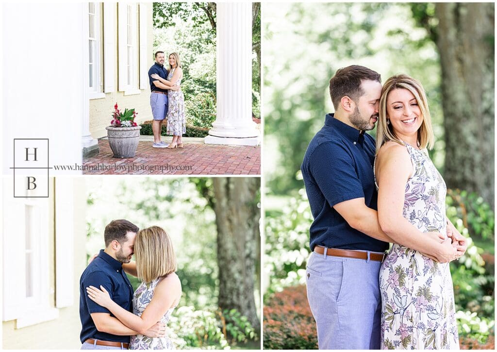 Summer Oglebay Mansion Engagement Photos Wheeling WV - Hannah Barlow ...