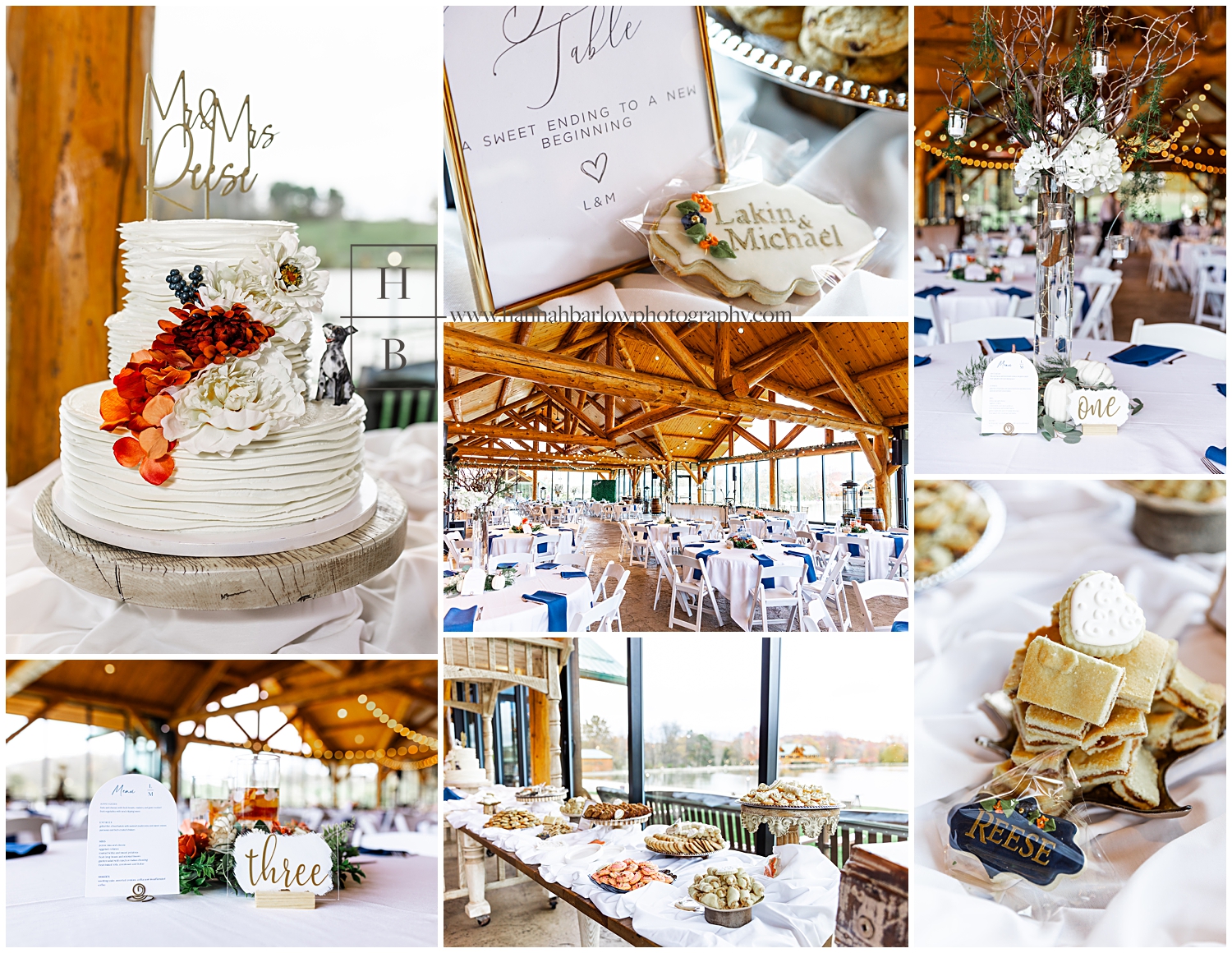 The Gathering Place wedding reception details