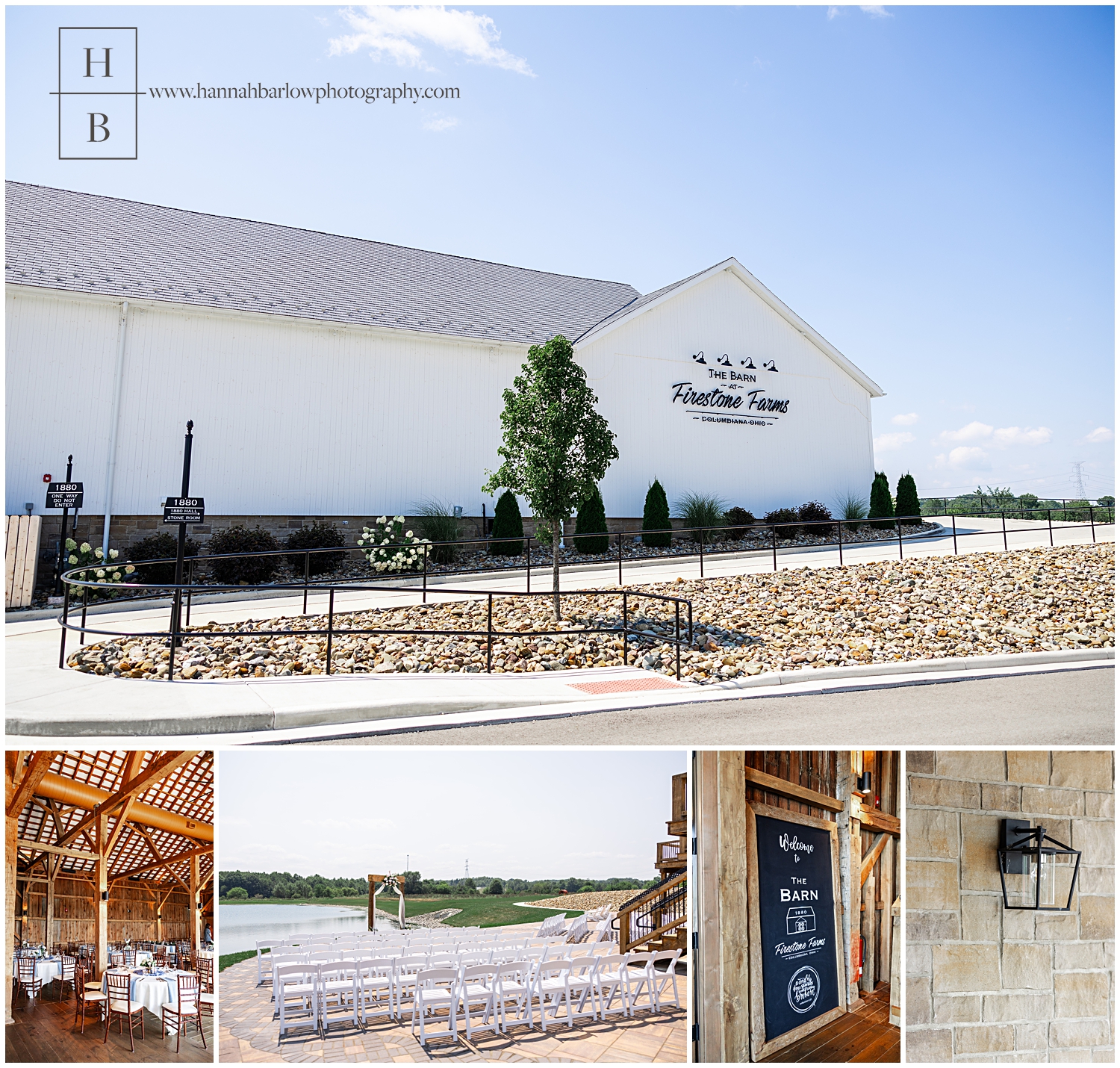 The barn at fire stone farms wedding venue details