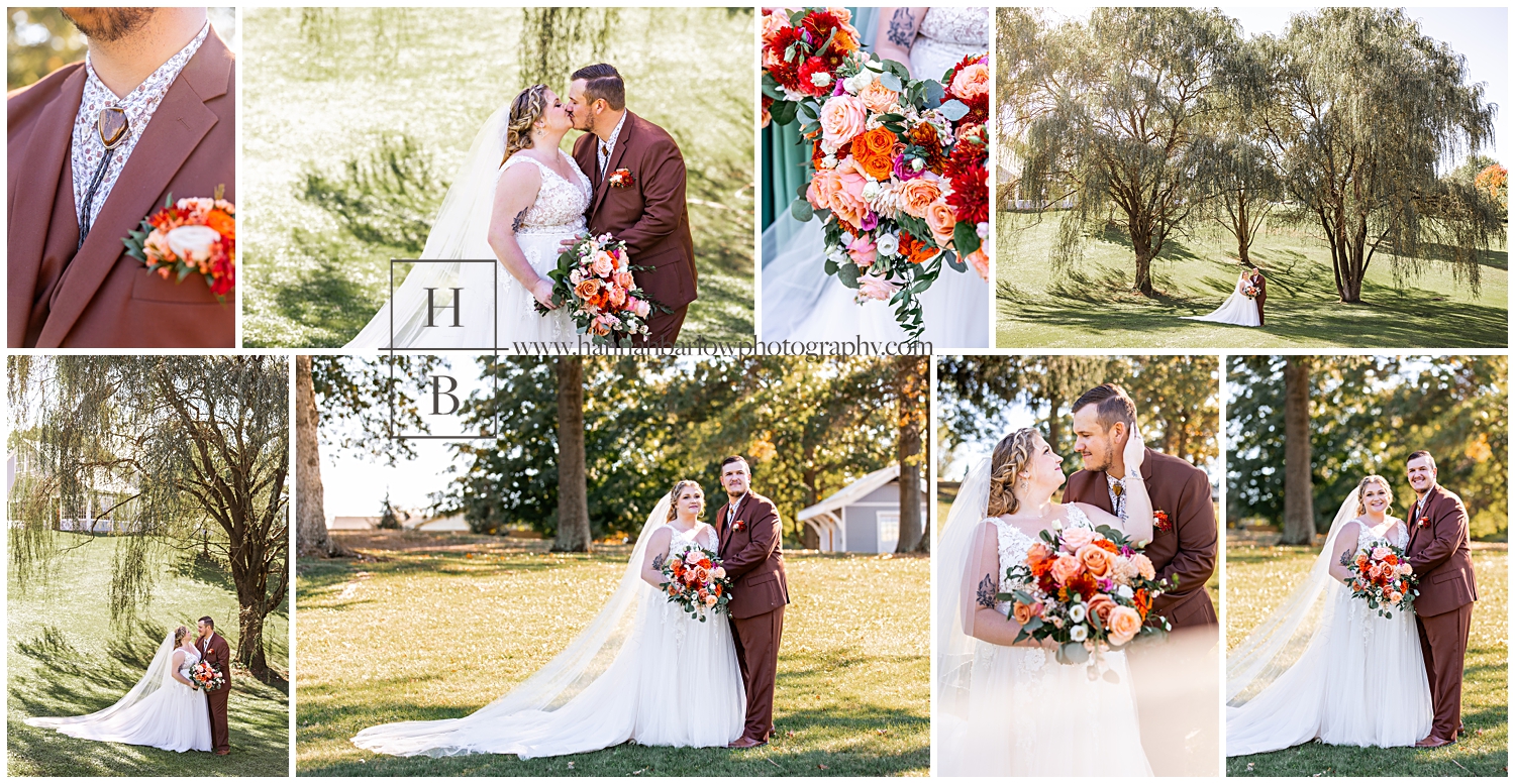 Home Farm Barn wedding collage