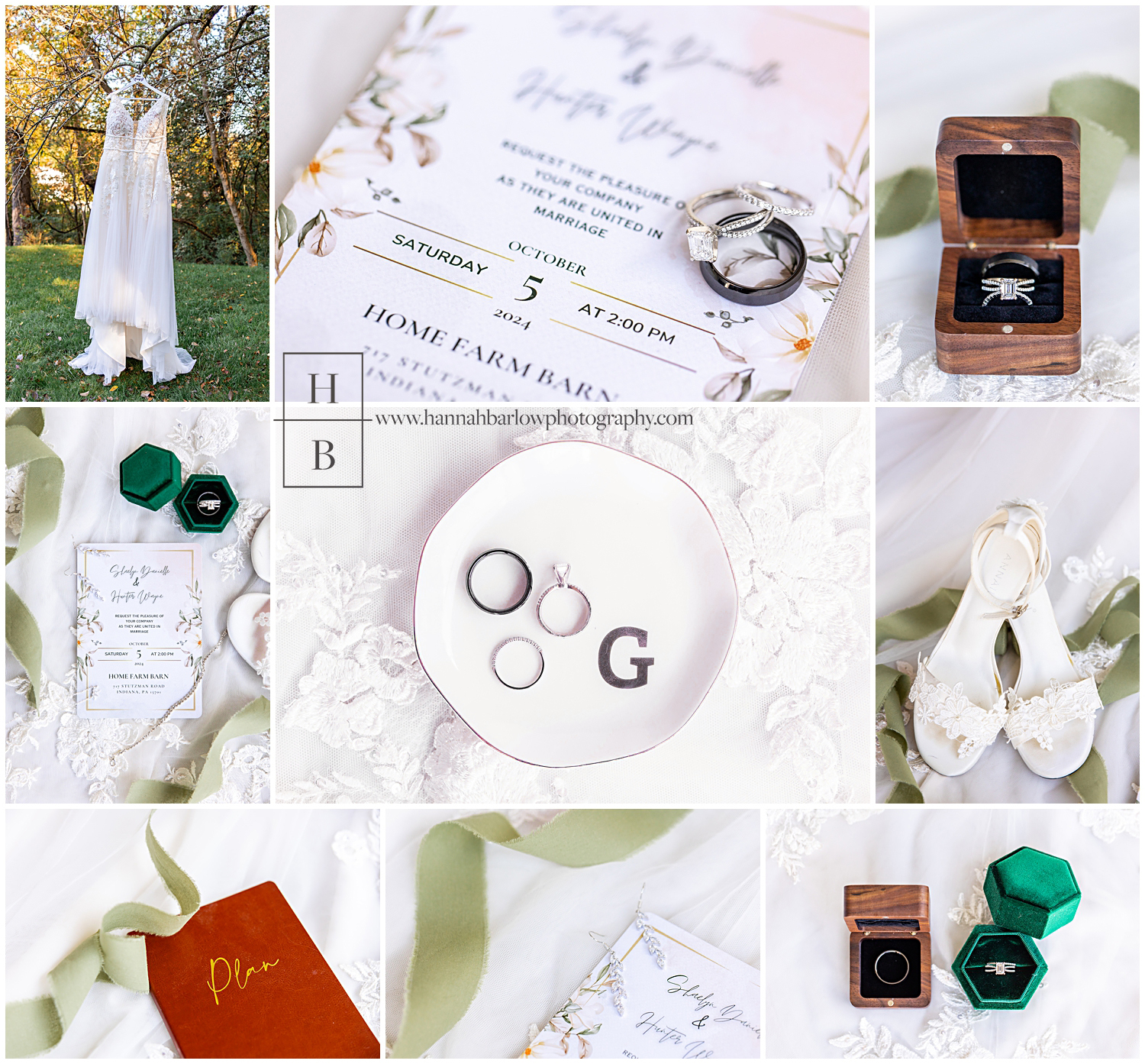 Fall Wedding Details