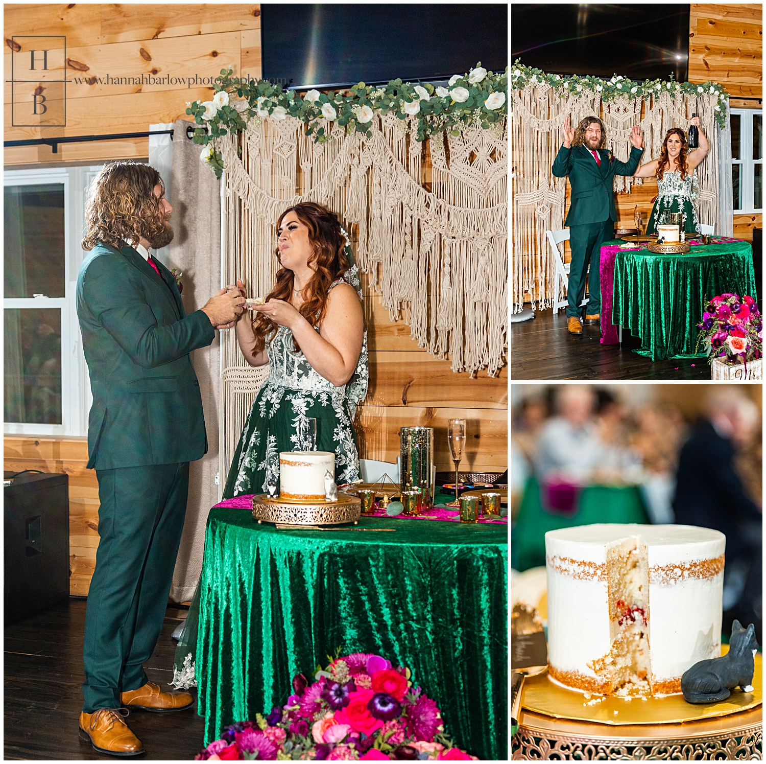 Bride and groom cupcake and Pop Champagne