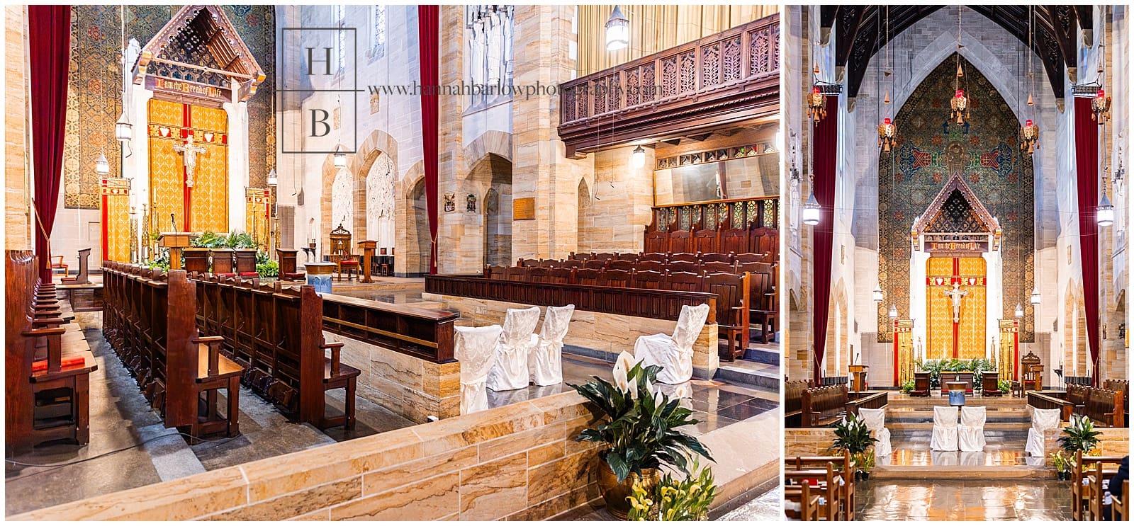 dramatic Catholic Church interior photos