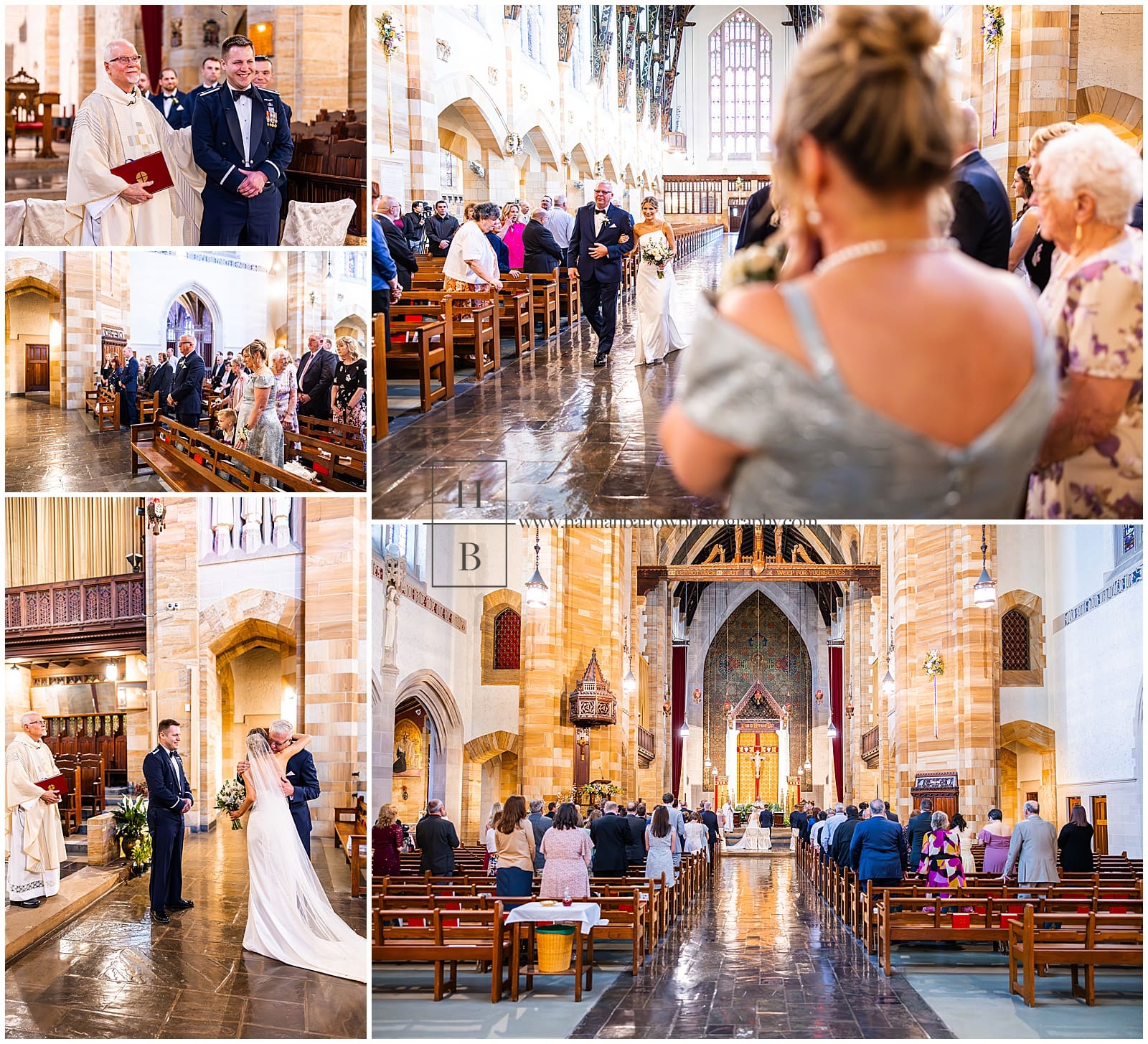 catholic ceremony wedding photos