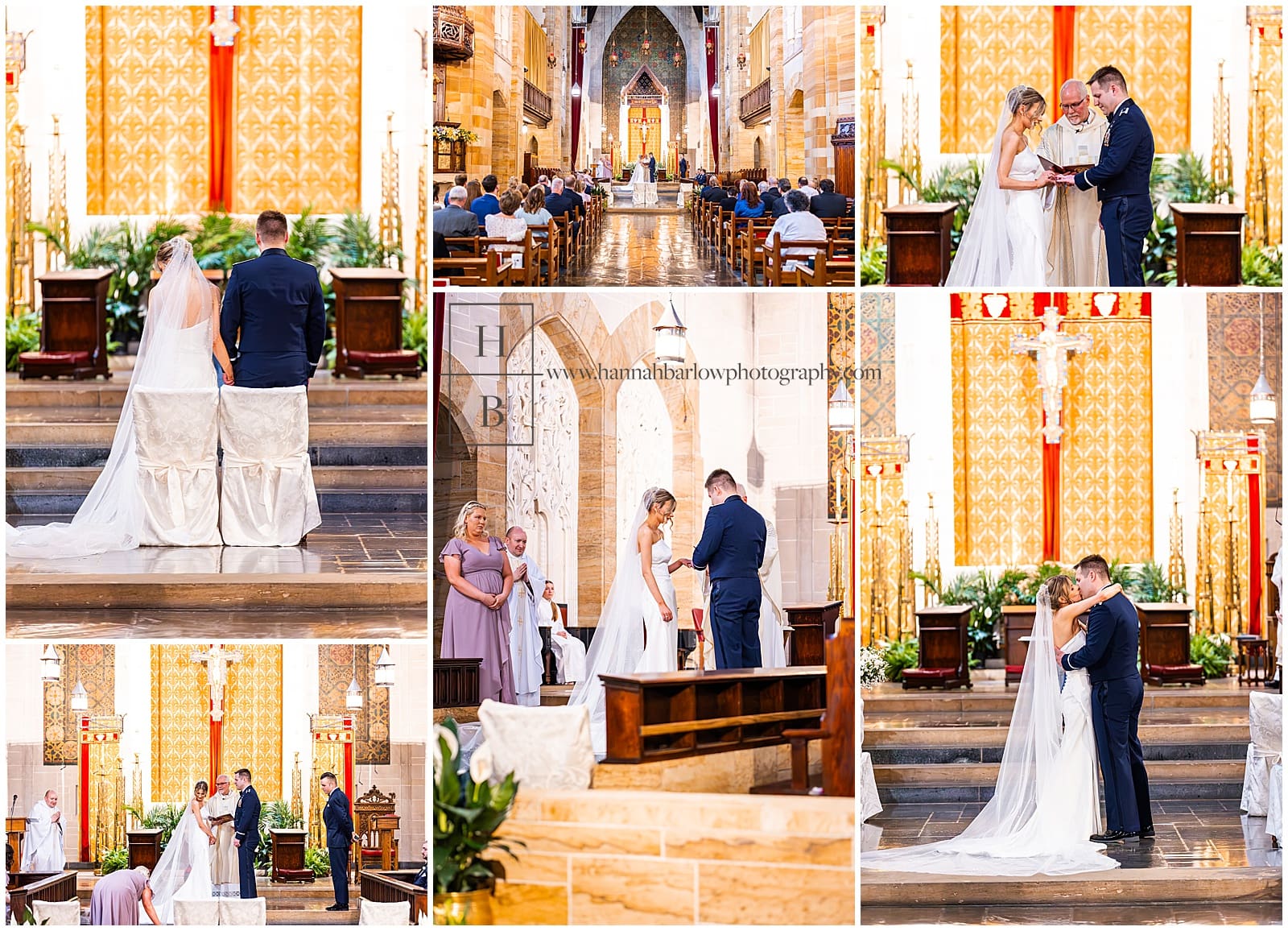 Catholic wedding ceremony photos