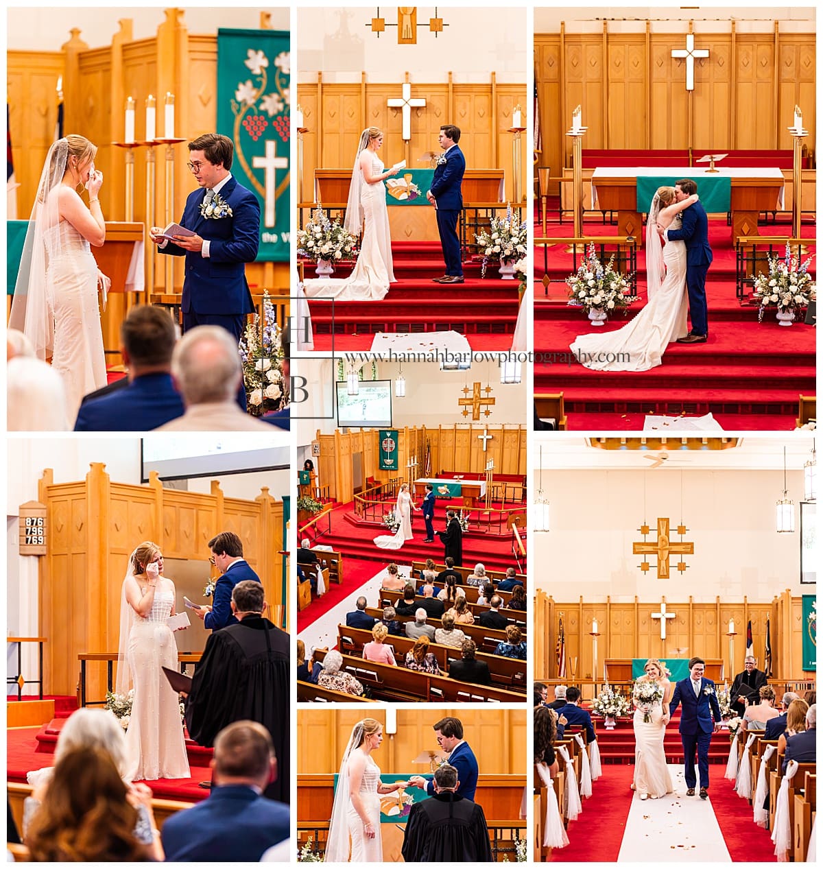 wedding church ceremony photos