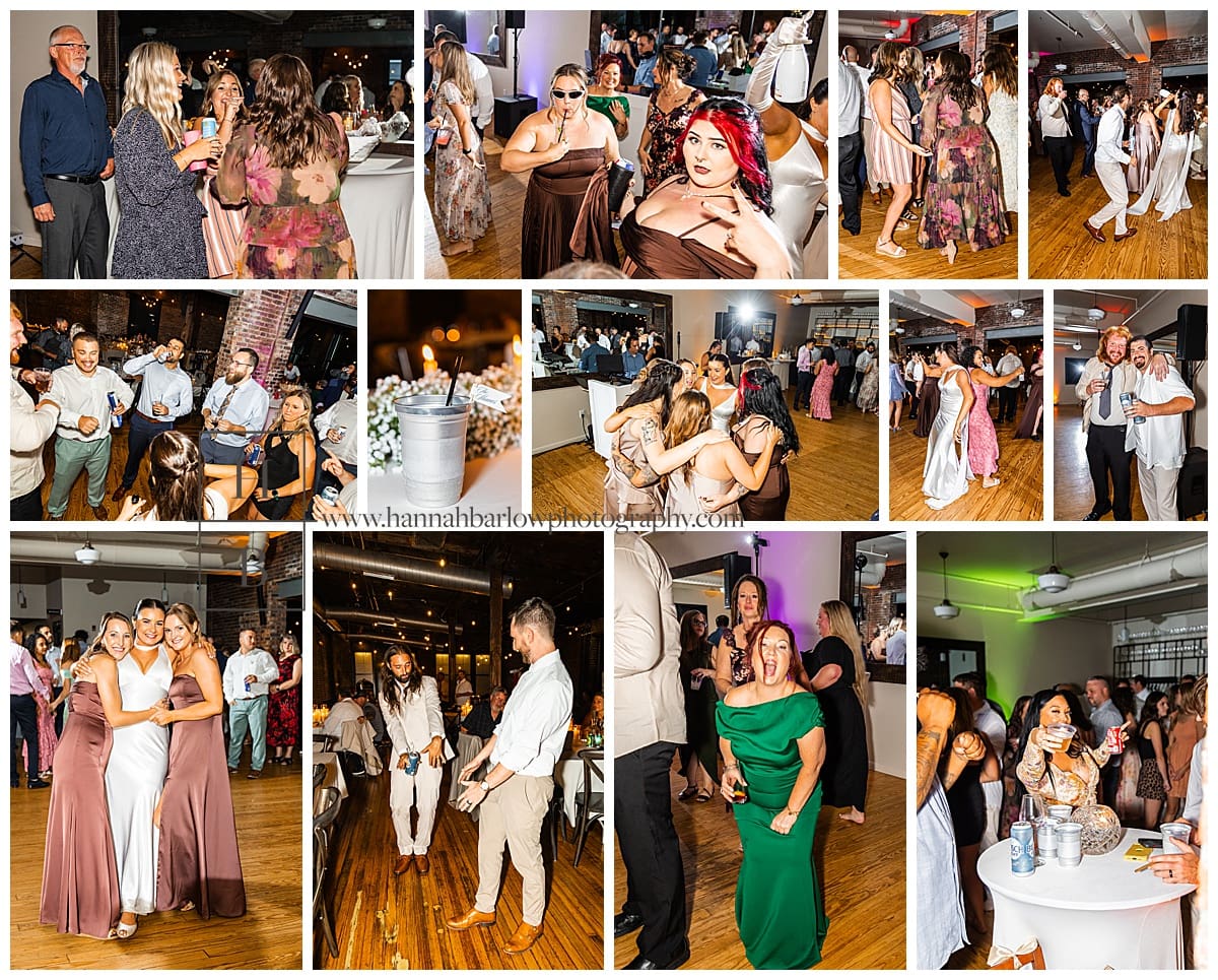 reception dance floor dancing