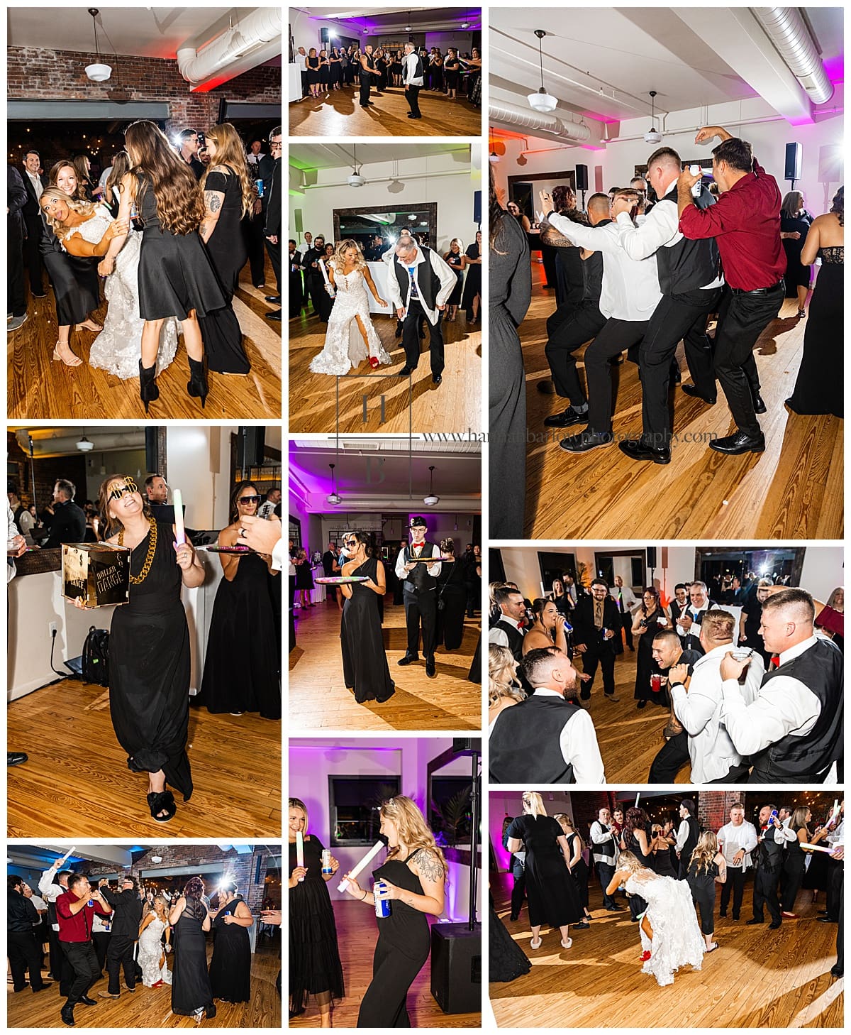 wedding reception dancing photos