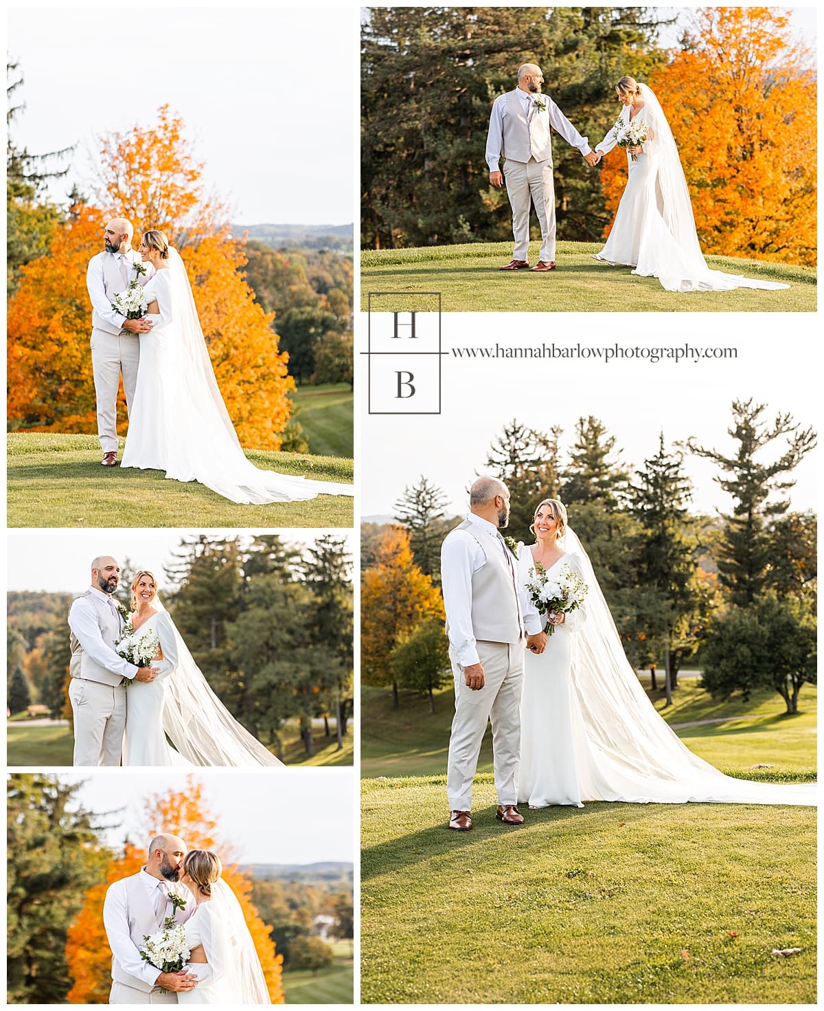 fall wedding photos